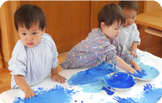 保育目標の写真