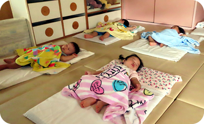 スキンシップを大切にの写真