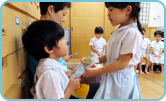 降園礼拝の写真